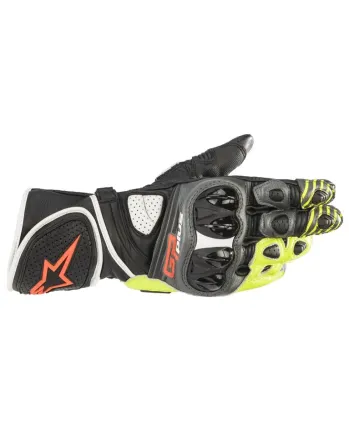 Ръкавици ALPINESTARS GP PLUS R V2 BLACK/FLUO YELLOW/GREY