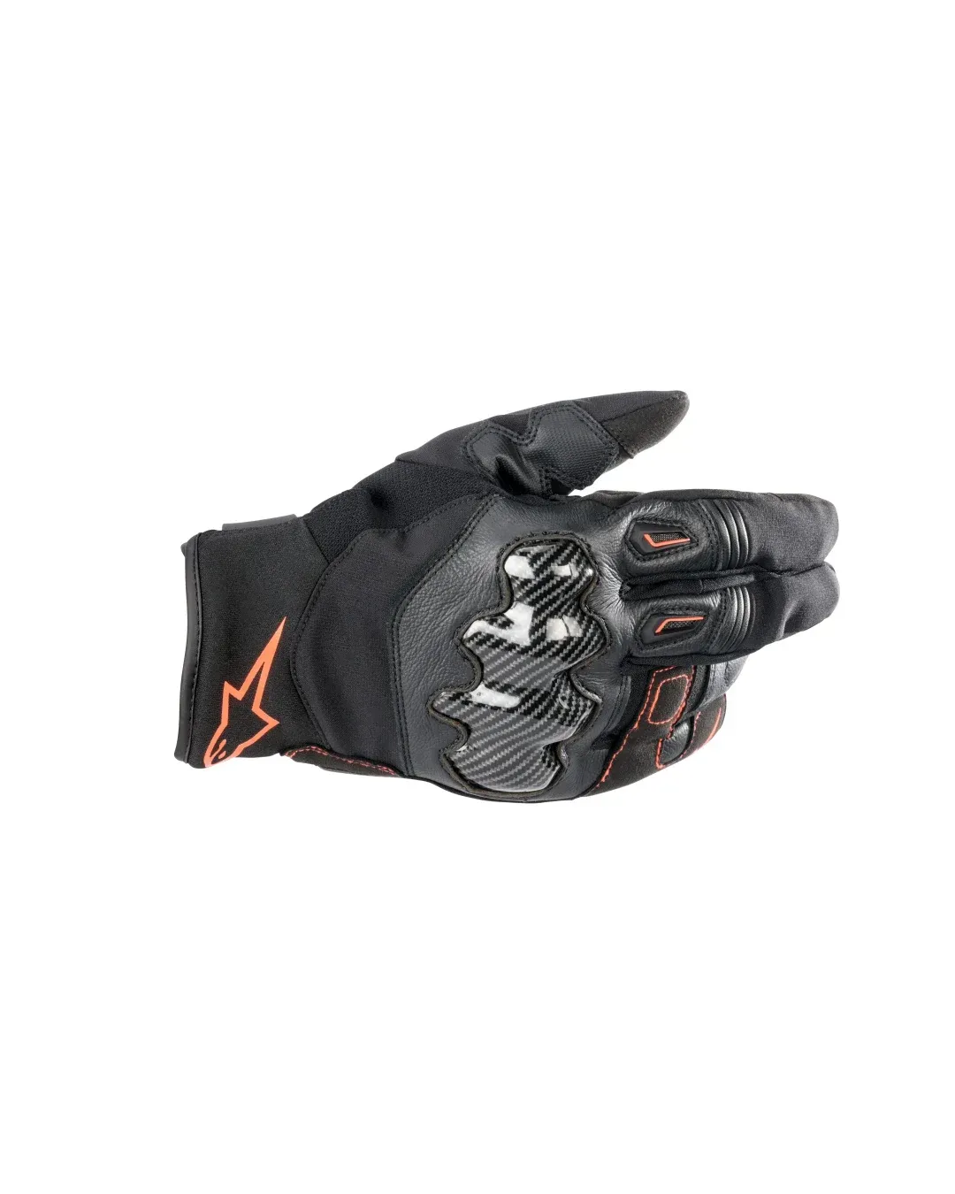 Ръкавици ALPINESTARS SMX-1 Drystar® BLACK/RED