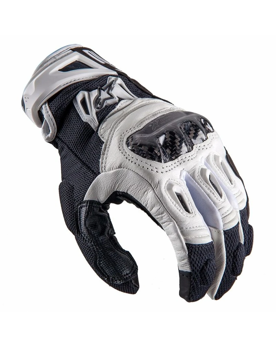 Ръкавици ALPINESTARS SMX-2 AIR CARBON V2 BLACK/WHITE