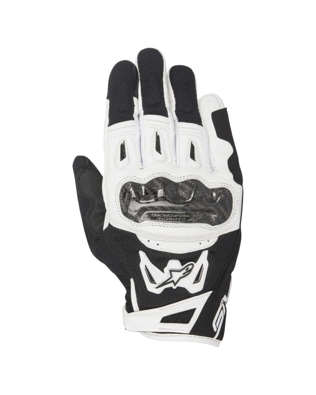 Ръкавици ALPINESTARS SMX-2 AIR CARBON V2 BLACK/WHITE