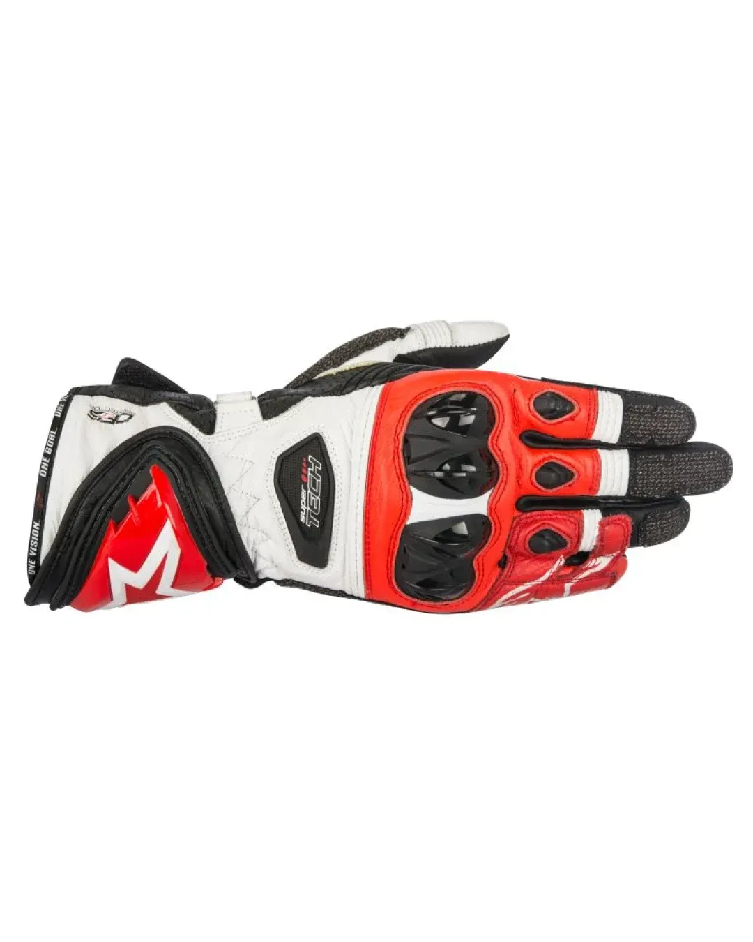 Ръкавици ALPINESTARS SUPERTECH BLACK/FLUO RED/WHITE