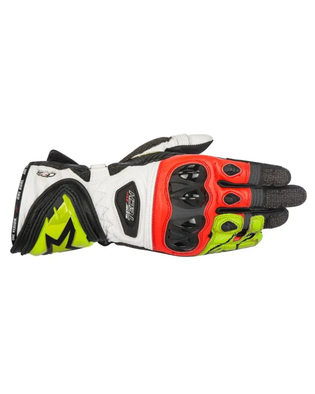 Ръкавици ALPINESTARS SUPERTECH BLACK/FLUO YELLOW/RED