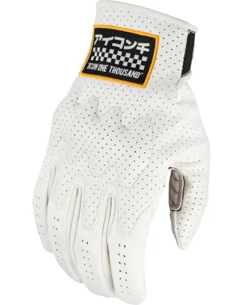 Ръкавици ICON Airform Slabtown™ CE WHITE