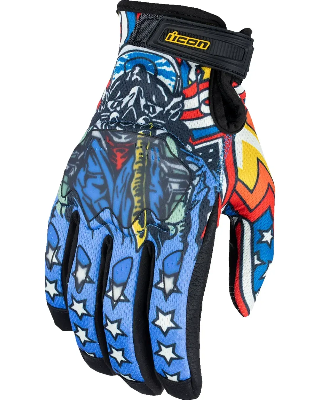 Ръкавици ICON Hooligan™ Flyboy CE BL