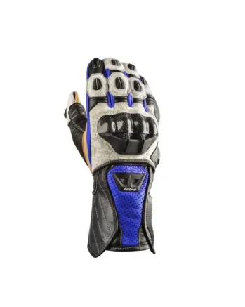 Ръкавици за мотор NITRO NG-102 BLUE CARBON