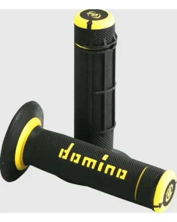 Ръкохватки DOMINO GRIPS DUALLY 1/2 WAF Black/Yellow