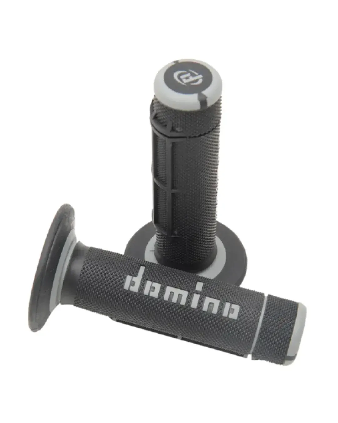 Ръкохватки DOMINO GRIPS DUALLY 1/2 WAFFLE Black/Grey