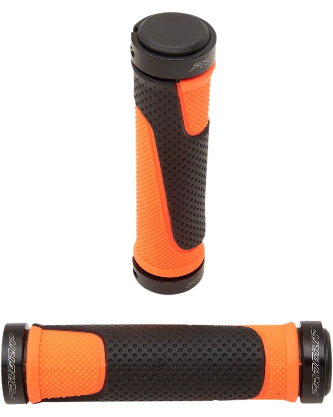 Ръкохватки PROGRIP807 Double Density Open End LOCKING BLACK/ORANGE