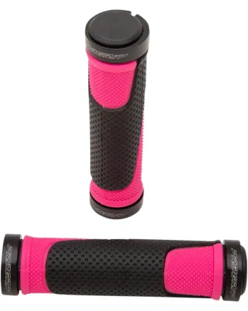Ръкохватки PROGRIP807 Double Density Open End LOCKING PINK/BLACK