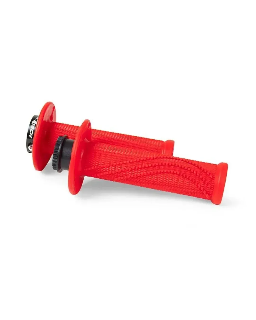 Ръкохватки RACETECH R20 Lock On Grips Half Waffle BETA 20 (Red)