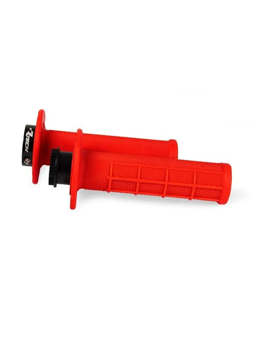 Ръкохватки RACETECH R20 Lock On Grips Half Waffle BETA 21 (Red)