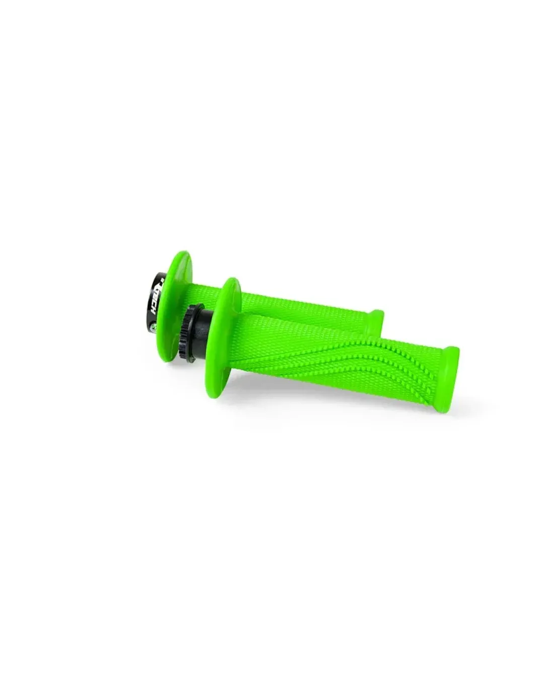 Ръкохватки RACETECH R20 Lock On Grips Wave Neon Green