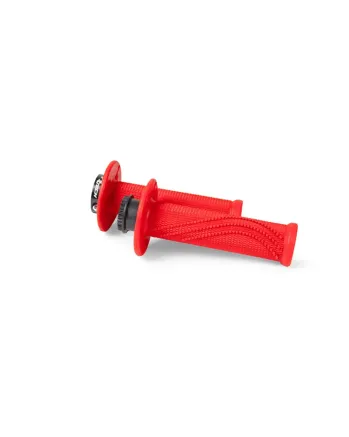 Ръкохватки RACETECH R20 Lock On Grips Wave Neon Red
