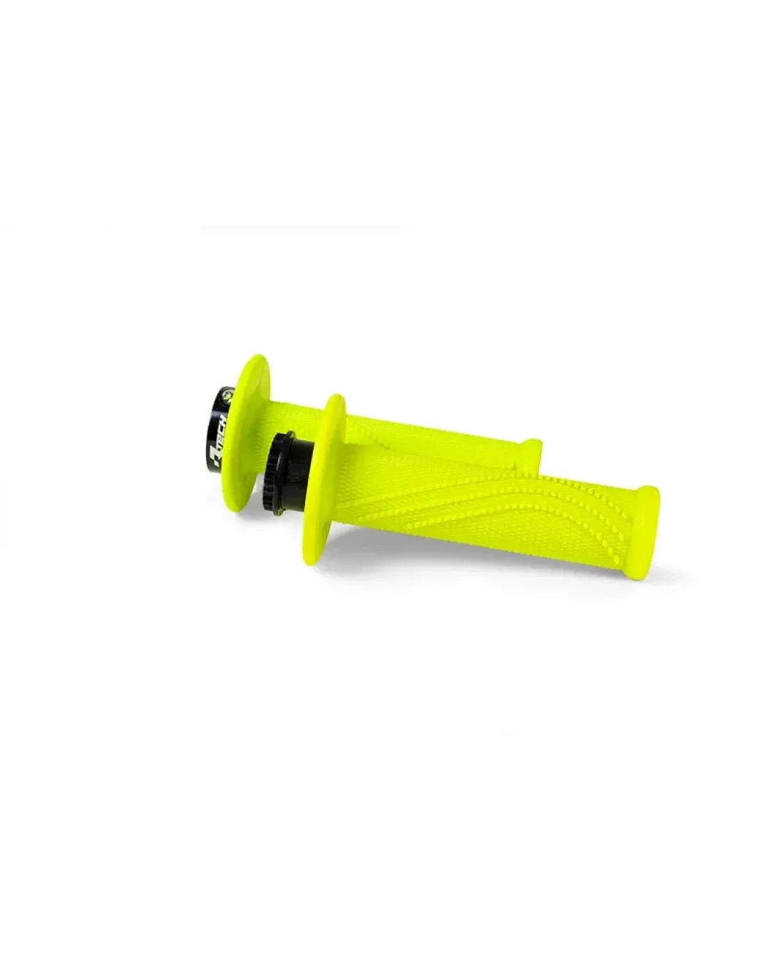 Ръкохватки RACETECH R20 Lock On Grips Wave Neon Yellow