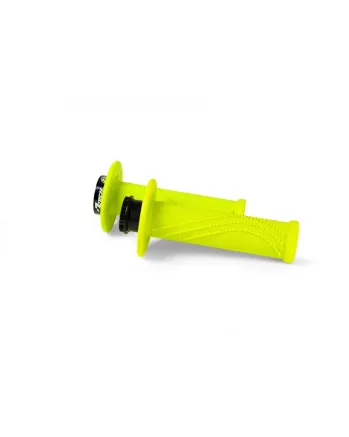 Ръкохватки RACETECH R20 Lock On Grips Wave Neon Yellow