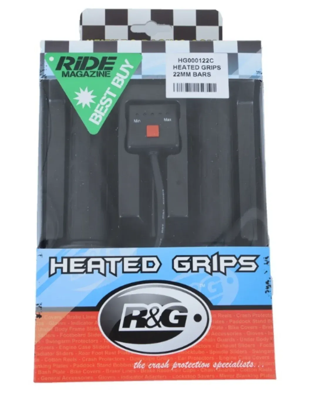 Ръкохватки с подгрев R&G RACING Classic Heated Grips 22mm