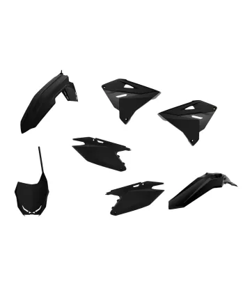 Рестайлинг пластмасов MX комплект POLISPORT за Suzuki RM125 / RM250 -2001-08 Black (19)