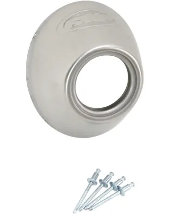 Резервна капачка FMF ENDCAP TI/PC4/Q4 S/S SLSH