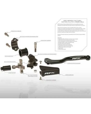Резервна скоба за съединител RFX Pro Clutch Assembly Replacement Bracket Billet (Hard Anodised)