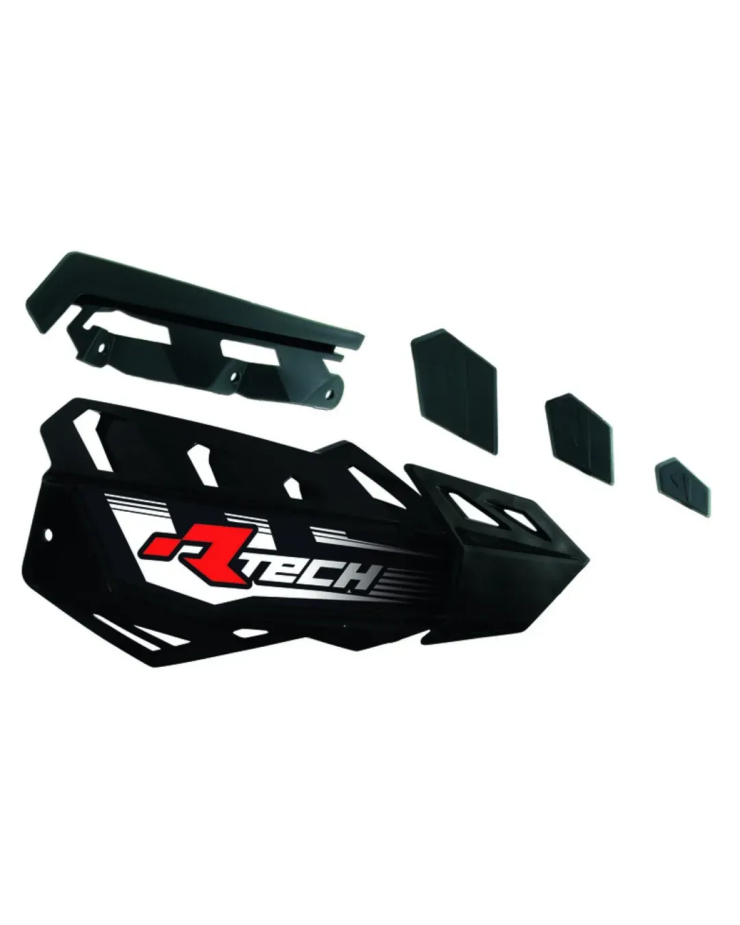 Резервни пластмаси за протектори за кормило RACETECH FLX Handguards Replacement Covers Black