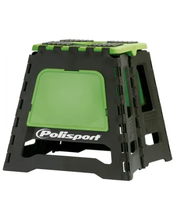 Сгъваема мотокрос стойка POLISPORT Pit Bike Stand Green
