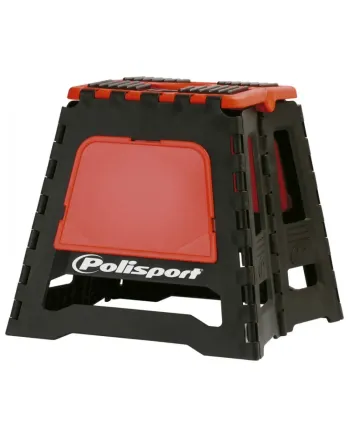Сгъваема мотокрос стойка POLISPORT Pit Bike Stand Red