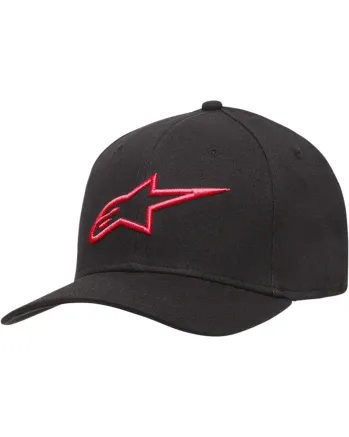 Шапка ALPINESTARS AGELESS CURVE BLACK/RED