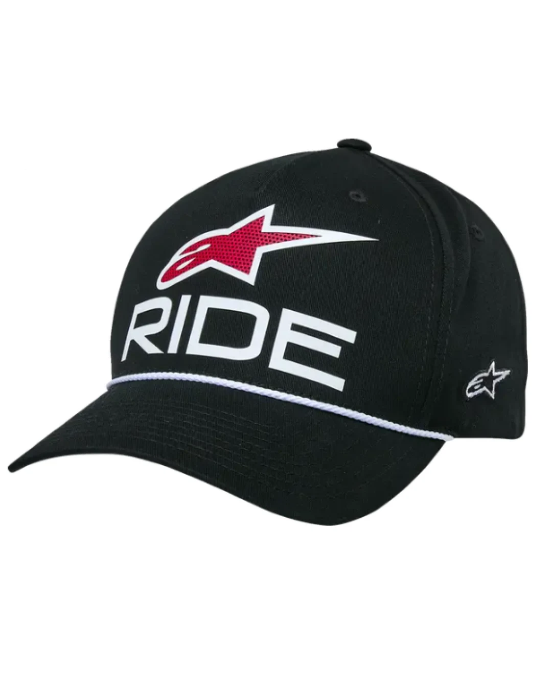 Шапка ALPINESTARS CRV BILL SNP RIDE COMP BLACK/WHITE
