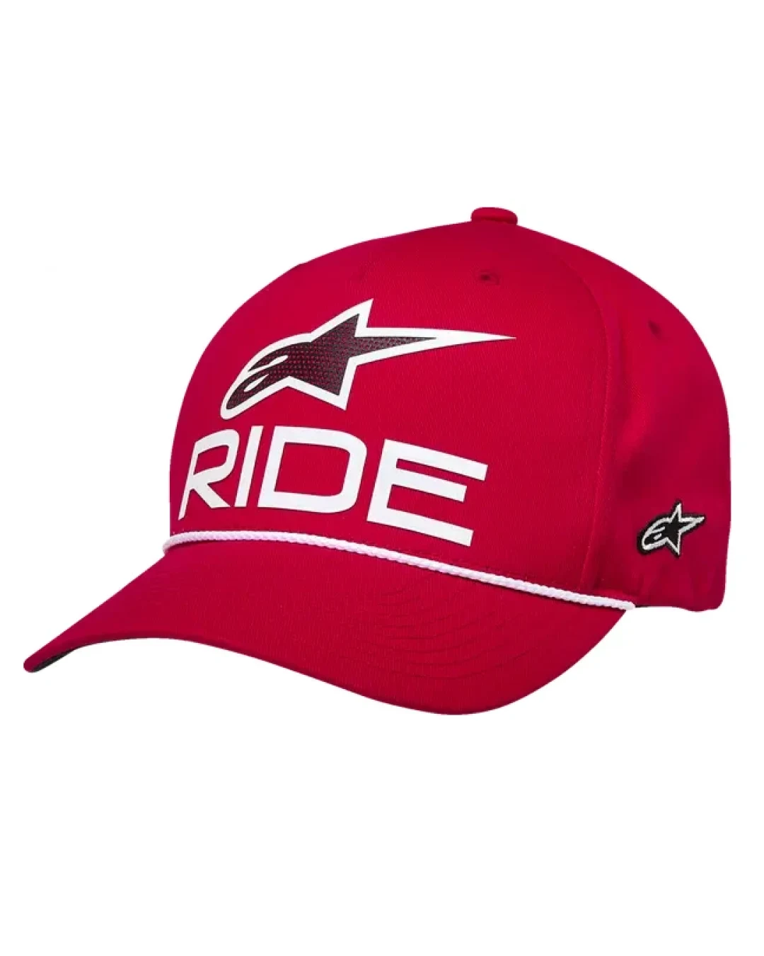 Шапка ALPINESTARS CRV BILL SNP RIDE COMP RED/WHITE