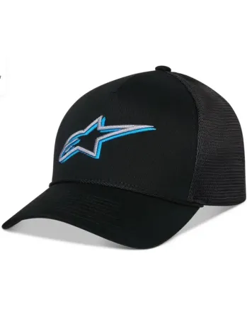 Шапка ALPINESTARS CRV BILL TRUCK AGELESS SHADOW BLACK/BLACK