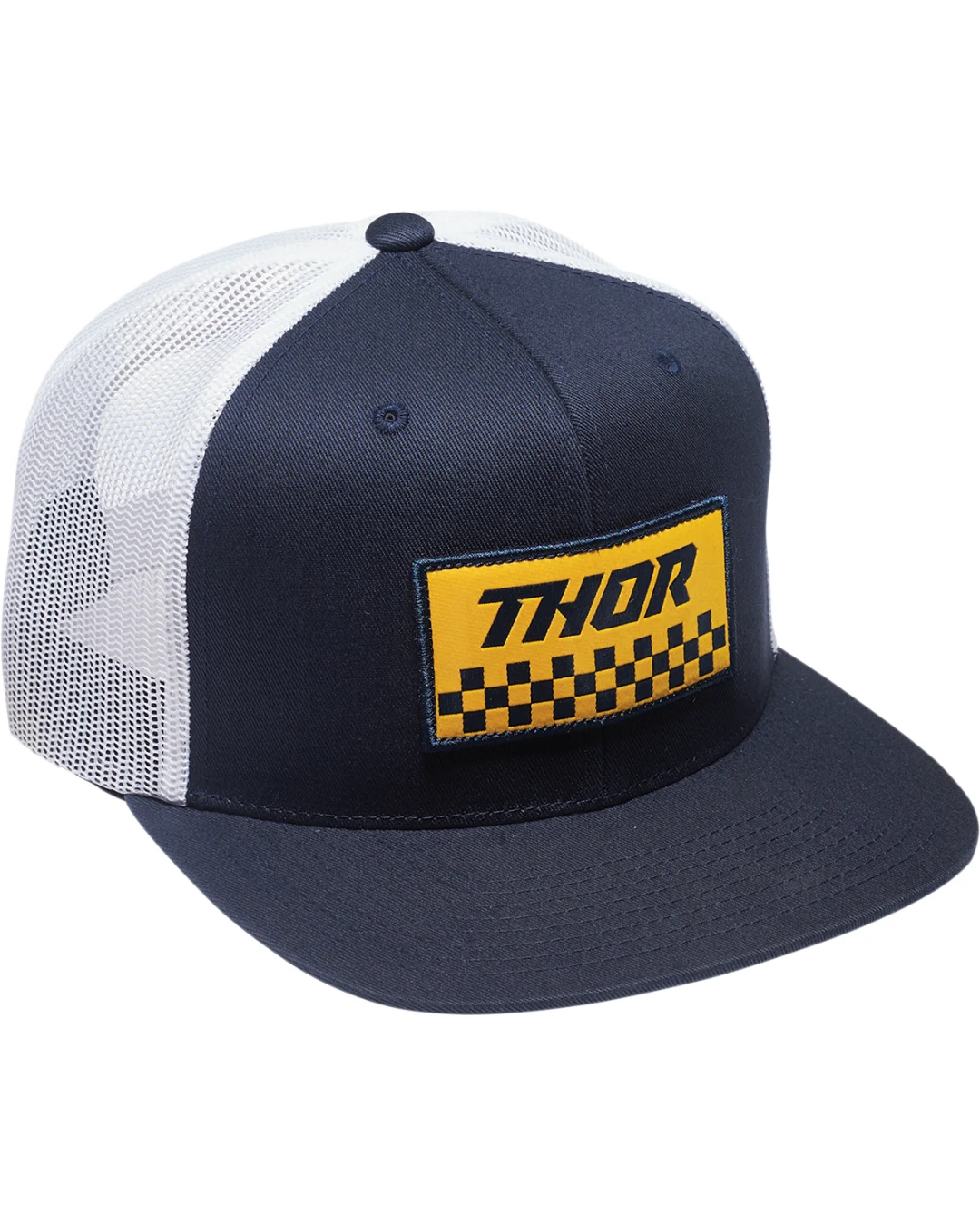 Шапка THOR CHECKER NAVY/WHITE