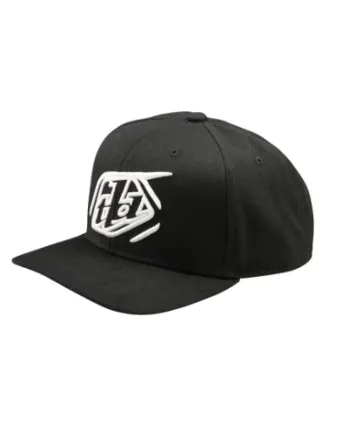 Шапка Troy Lee Designs Curved Snapback Stamp - Black