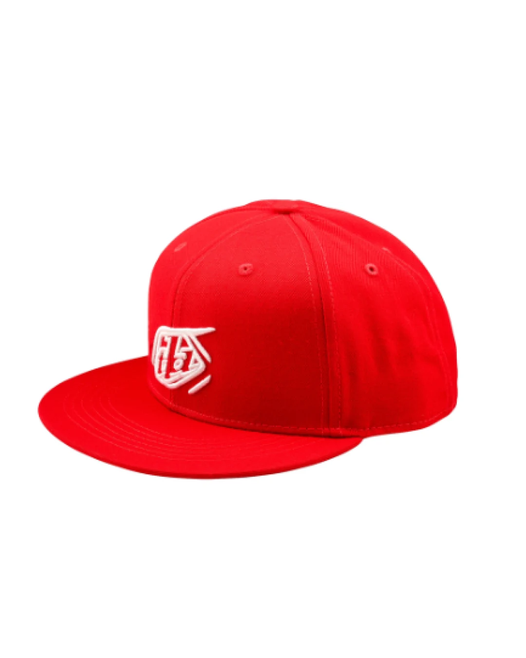 Шапка TROY LEE DESIGNS Flat Bill Snapback Badge - RED