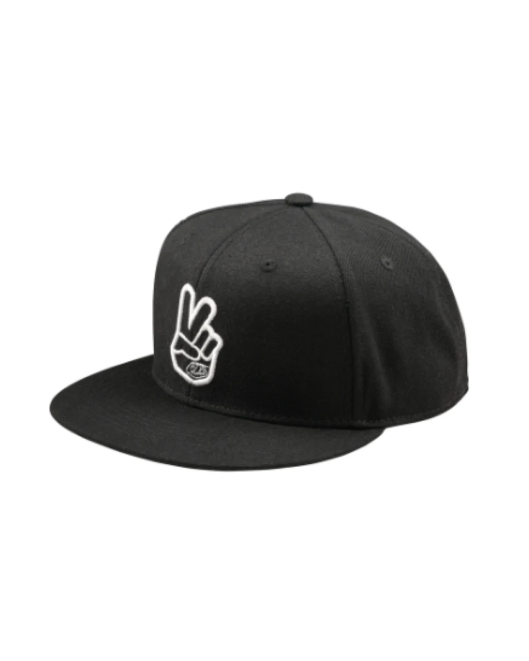 Шапка TROY LEE DESIGNS Flat Bill Snapback Peace - BLACK