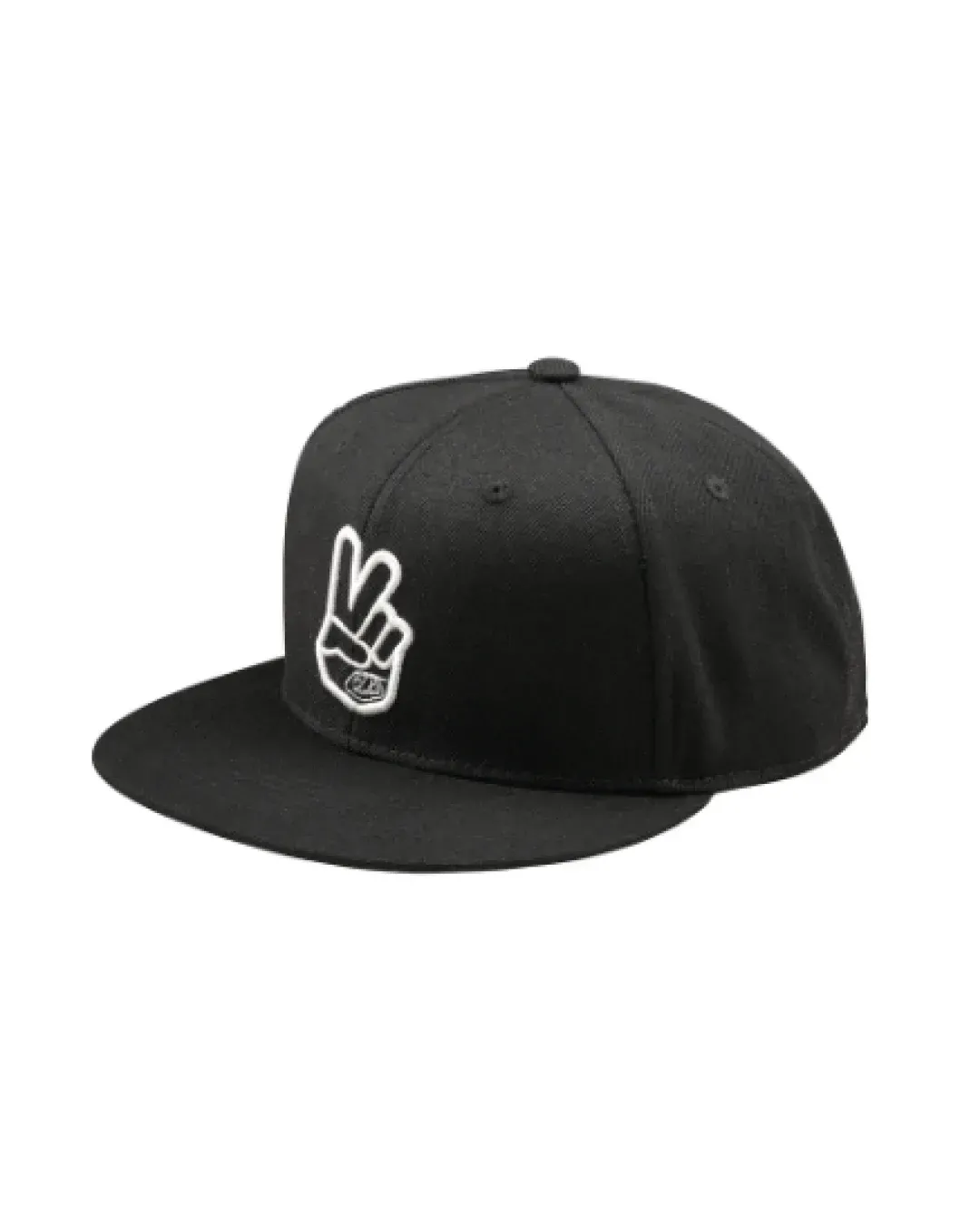 Шапка TROY LEE DESIGNS Flat Bill Snapback Peace - BLACK