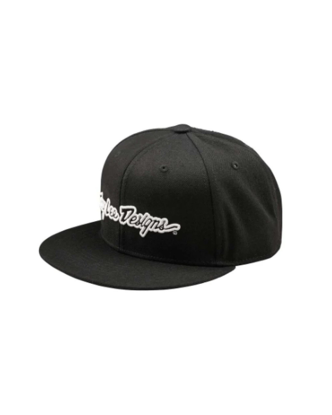 Шапка TROY LEE DESIGNS Flat Bill Snapback Signature - BLACK