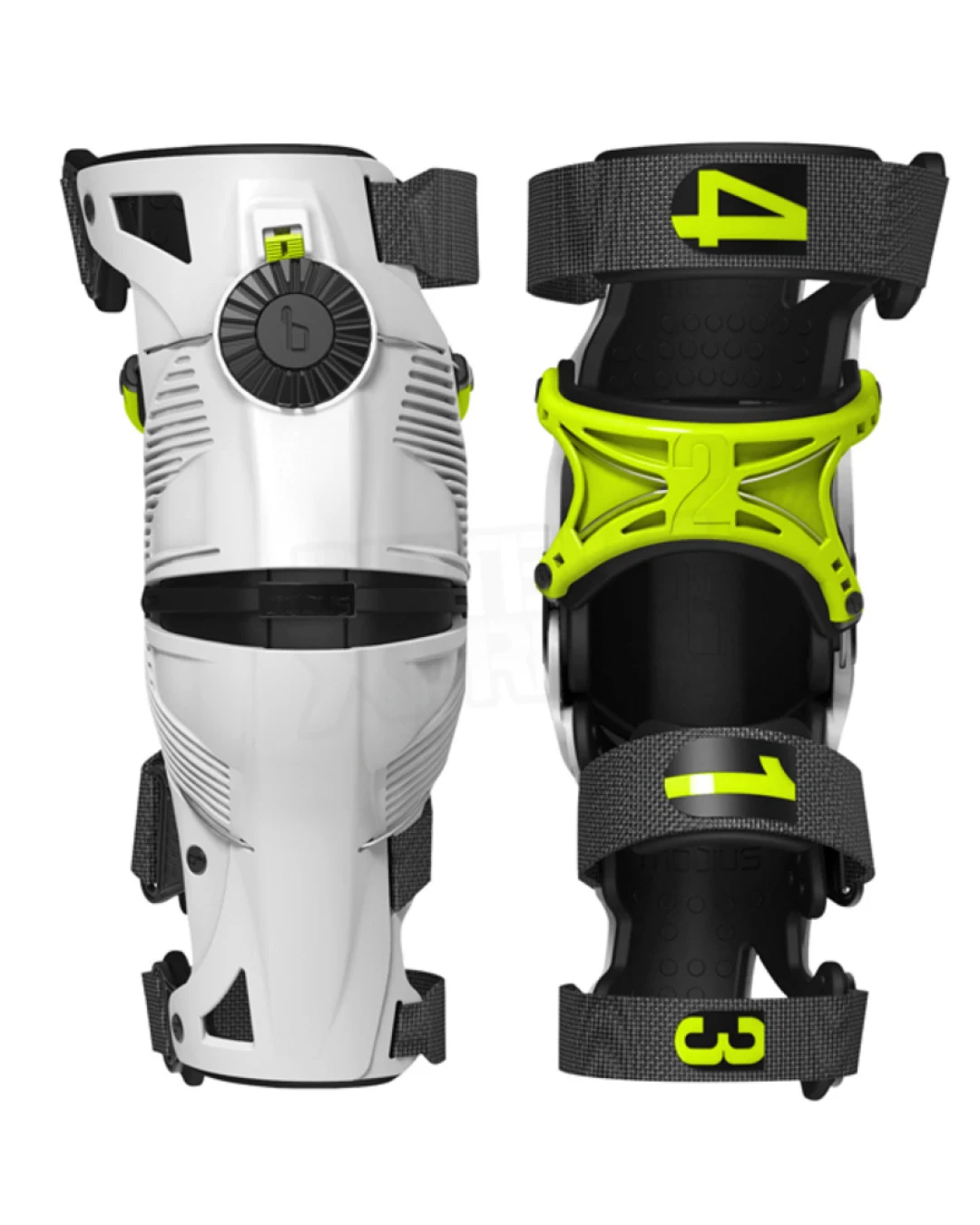 Шини Mobius X8 KNEE BRACE WHITE/YELLOW