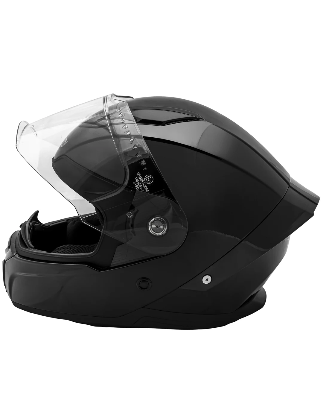 Шлем за мотор A-PRO BADGE BLACK