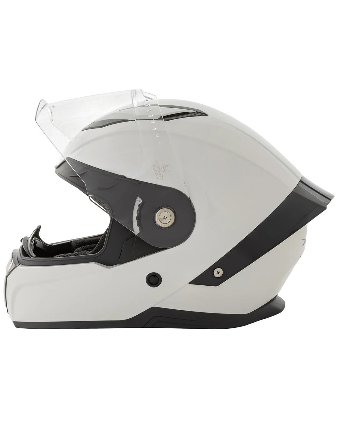 Шлем за мотор A-PRO BADGE WHITE