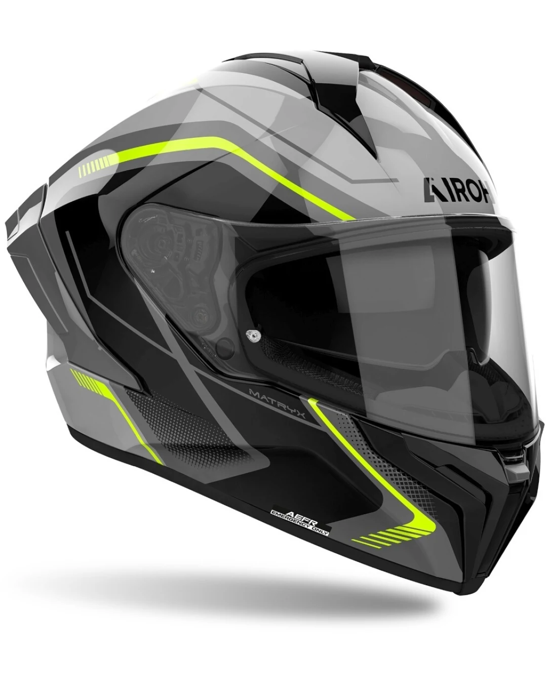 Шосейна каска AIROH MATRYX WIDE YELLOW