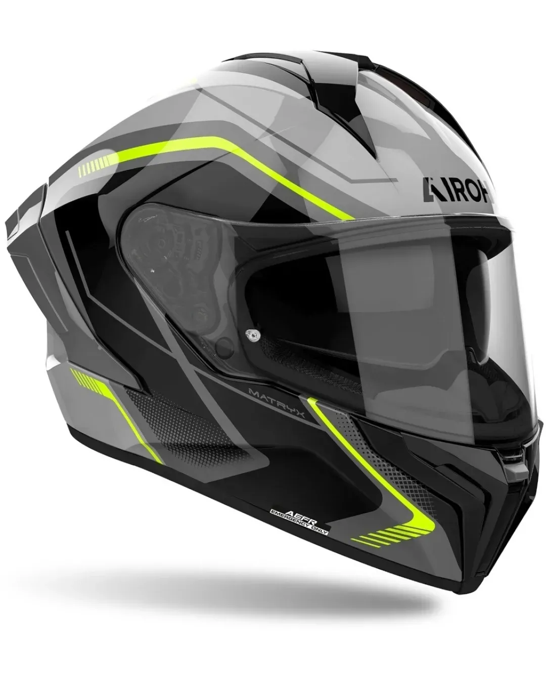 Шосейна каска AIROH MATRYX WIDE YELLOW
