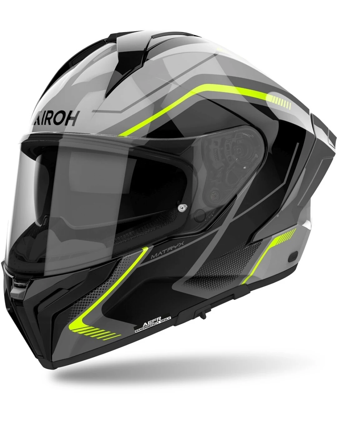 Шосейна каска AIROH MATRYX WIDE YELLOW