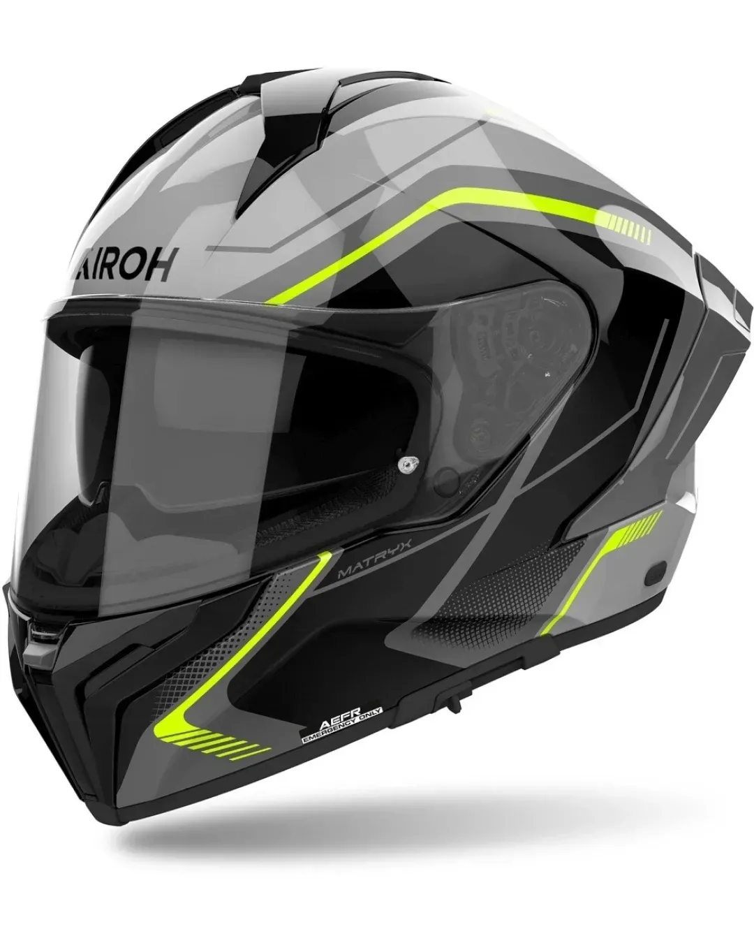 Шосейна каска AIROH MATRYX WIDE YELLOW