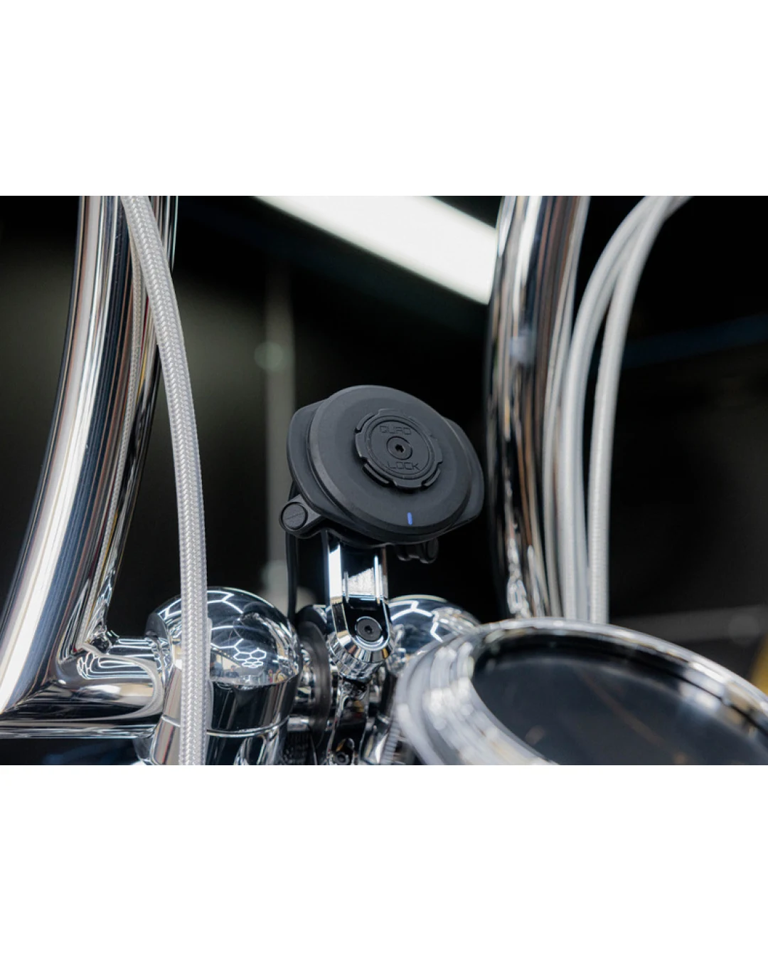 Система за монтаж QUAD LOCK Pro Chrome Handlebar Mount- for FATBAR handlebars / special CUSTOM