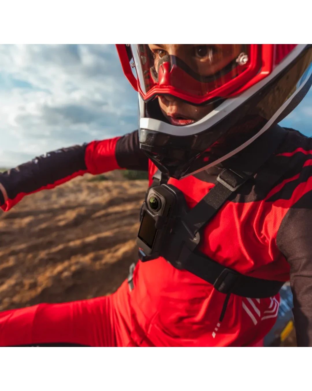 Система за закрепване на екшън камера за гърди Insta360 X5 POV Chest Mount