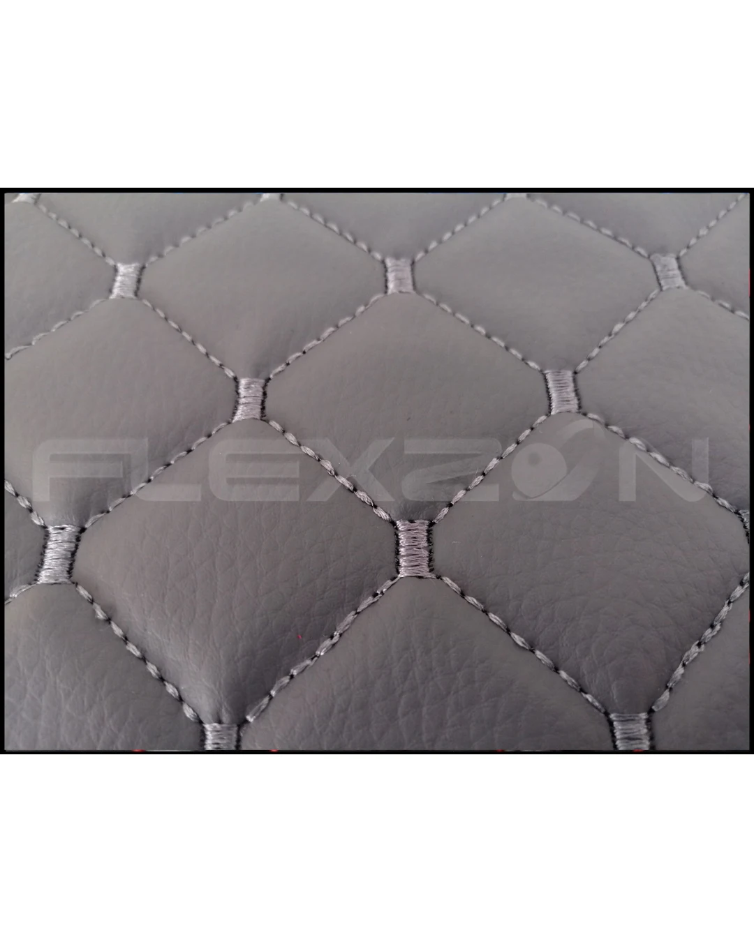 Сиви Кожени Стелки За МАН ТГХ MAN TGX, Автоматик, Голяма Кутия, Две Чекмеджета, Еко Кожа, Капитонирани, Лукс Качество