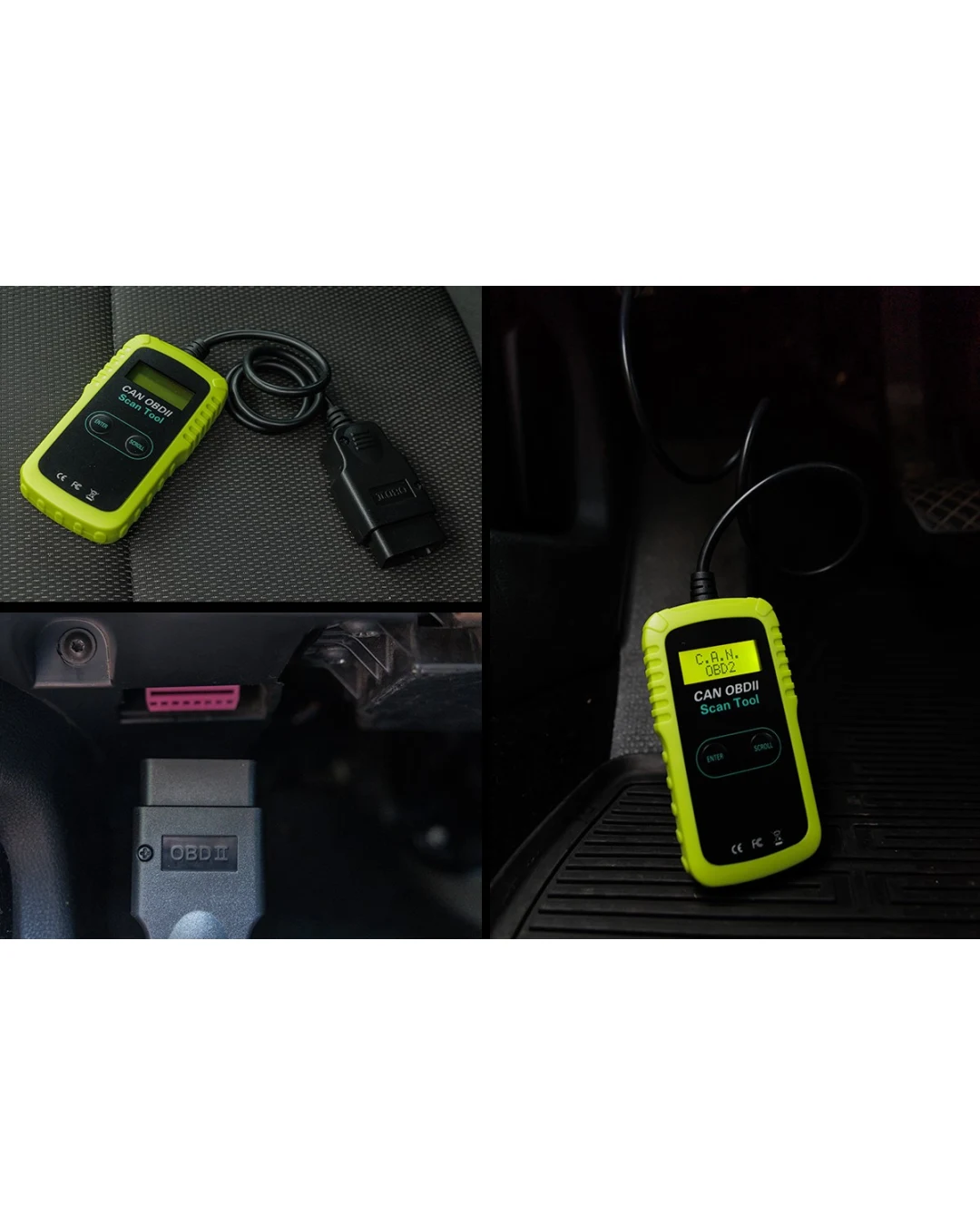 Скенер Тестер за диагностика на автомобил OBD II EOBD Carmotion