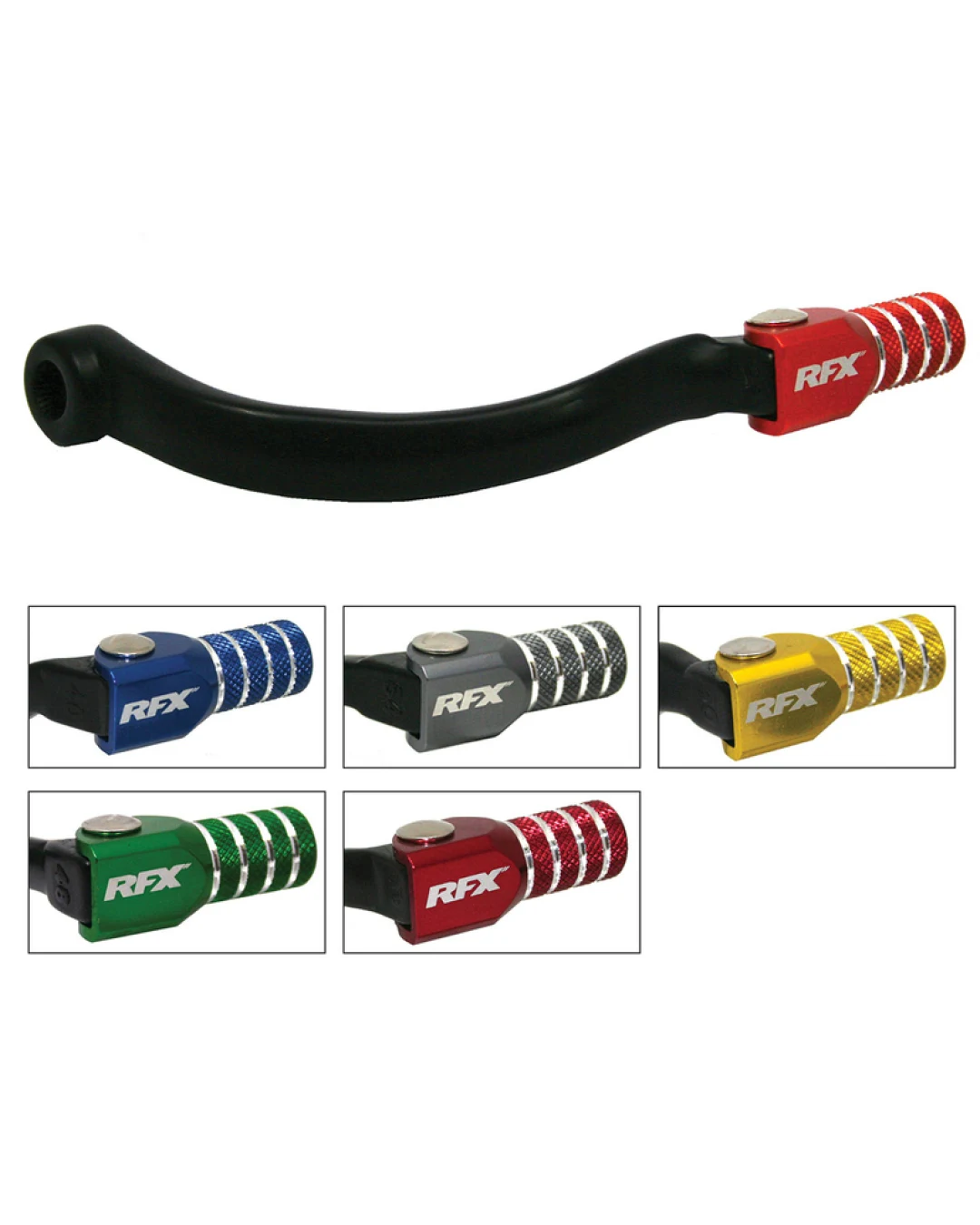 Скоростен лост RFX Race Gear Lever (Black/Red) Husqvarna WR 250 06-13