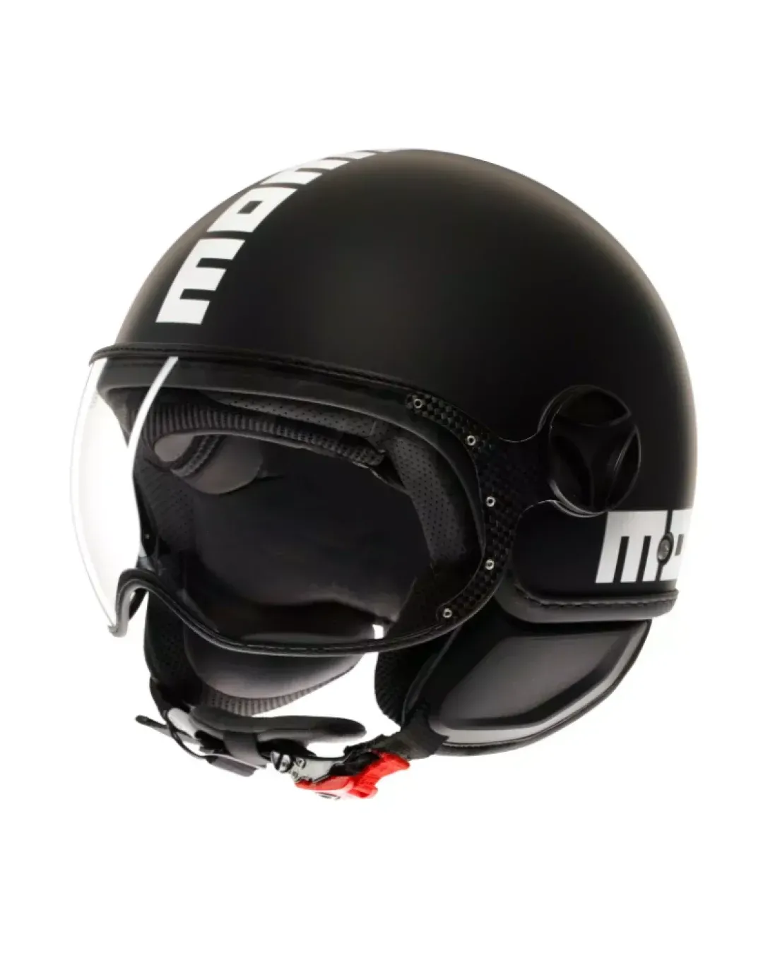 Скутер каска AGV MOMODESIGN FGTR CLASSIC MATT BLACK / WHITE