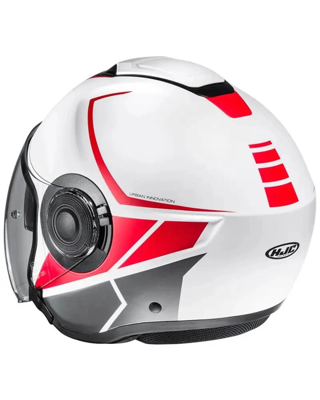 Скутер каска HJC i40 Camet WHITE/RED